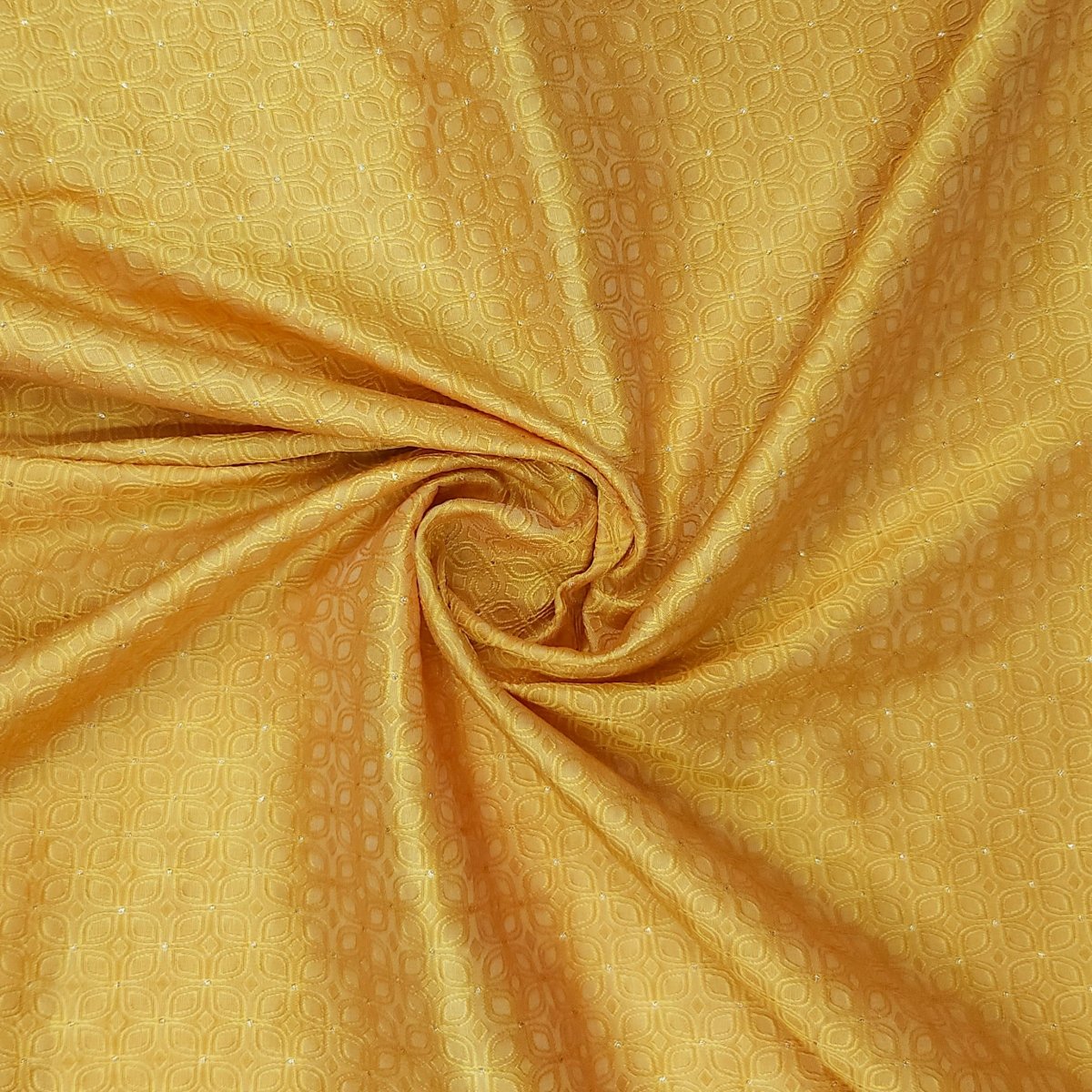 Unstitched Golden Petals Kurta Pyjama