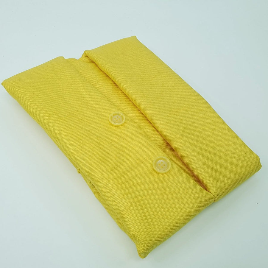 Unstitched Yellow Classic Bundi Jacket